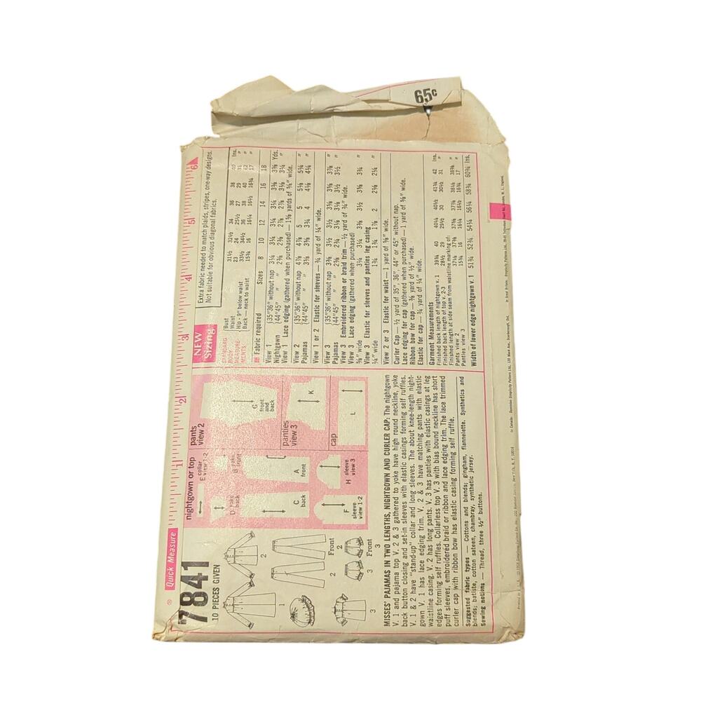 Vintage Sewing pattern - Picture 2 of 2